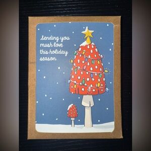 New Semi Sweet Press Holiday Greeting Cards-8 cards + envelopes